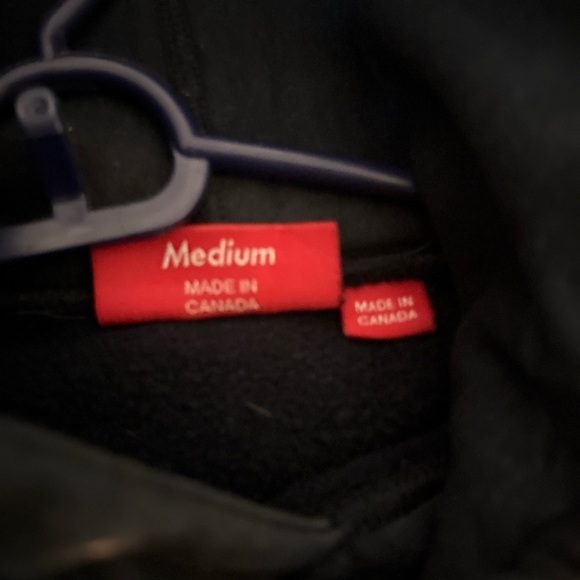 Supreme FW16 Navy Box Logo Hoodie - Picture 3 of 4